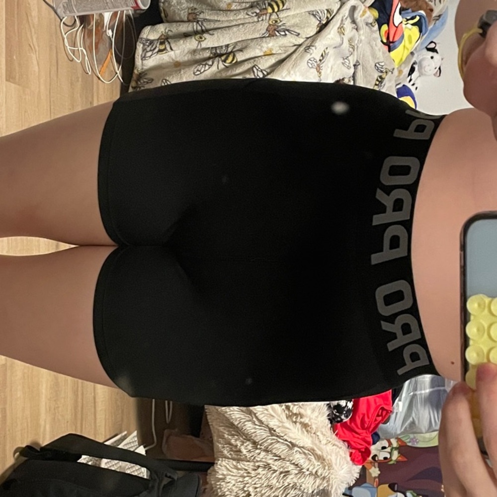 Black Biker Shorts
